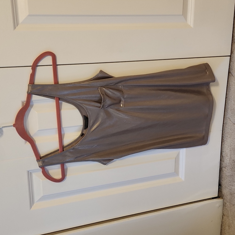 Guess metallic tank top